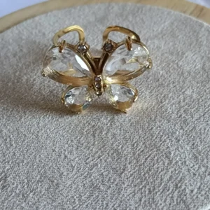 Anillo Mariposa de Cristal
