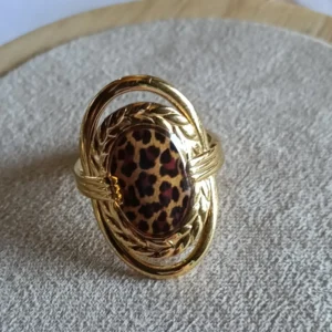 Anillo Leopardo Vintage