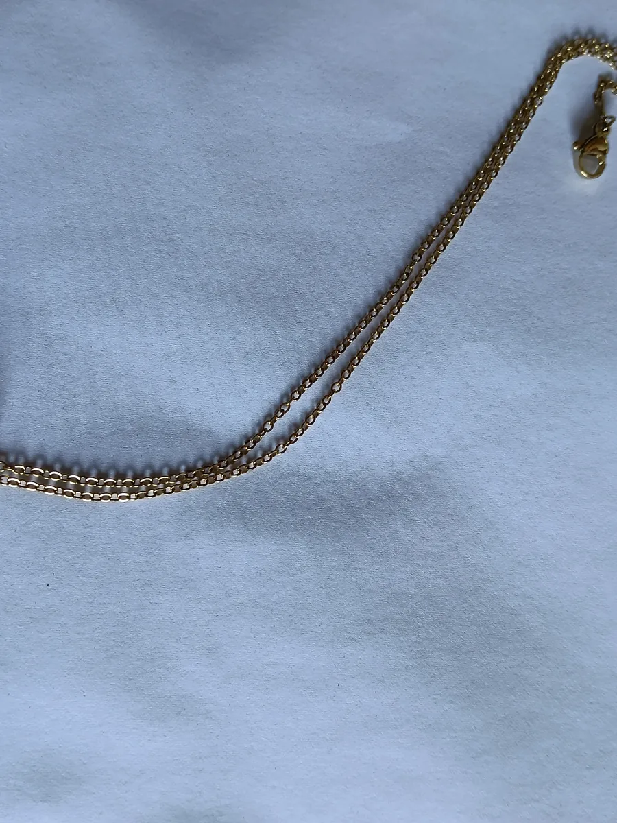 Collar Flor de Nácar en acero inoxidable hipoalergénico