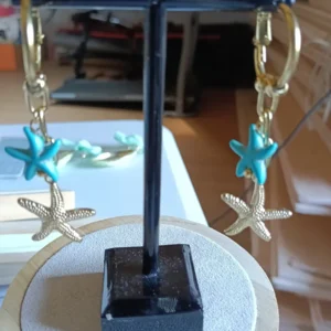 Pendientes Aro Estrellas de Mar